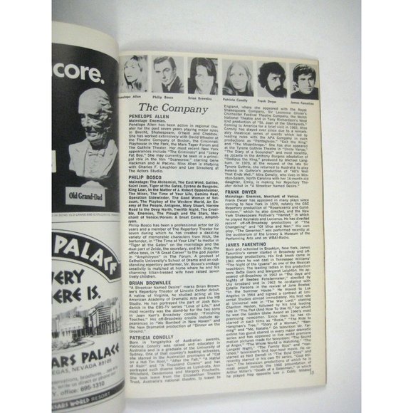 A Streetcar Named Desire 1973 Show Program Patricia Connolly Lincoln Center - Picture 6 of 9